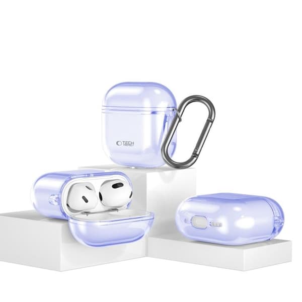 Tech-Protect Apple Airpods 4 Etui Flexair - Lilla