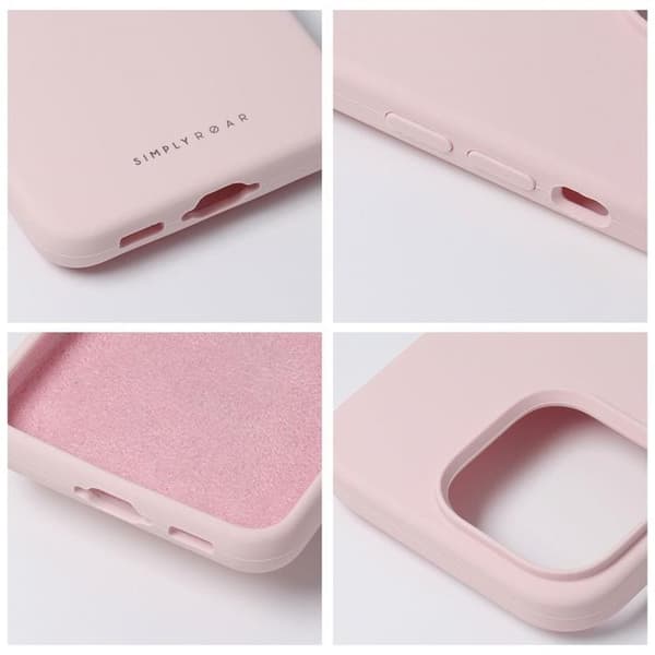 Roar Telefontaske til iPhone 16 Cloud Skin - Lyserød