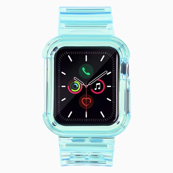 Apple Watch (42mm) Armband Silikon - Blå