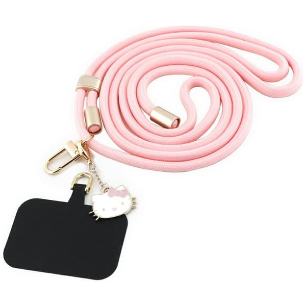 Hello Kitty mobilrem Universal Patch & Kitty Head Charm - Pink