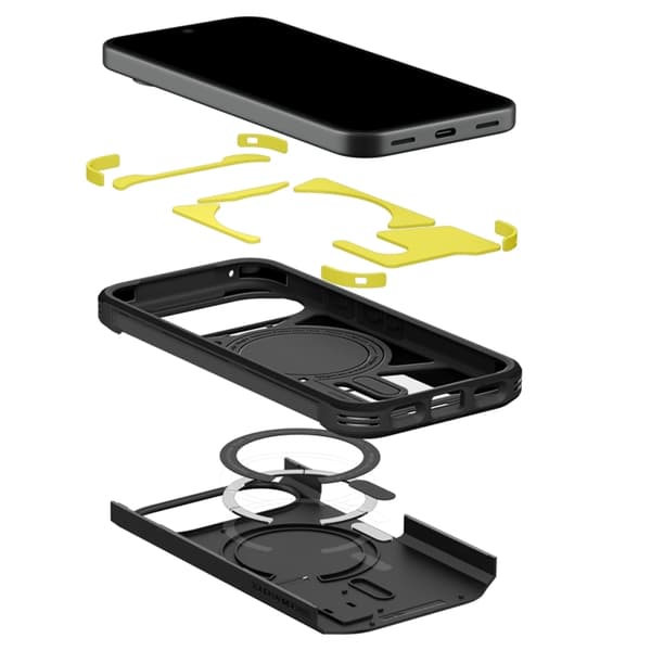Spigen Mobilcover Til Google Pixel 11 Magsafe Tough Armor - Sort