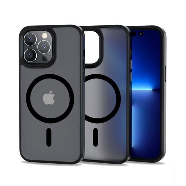 Tech-Protect iPhone 14 Pro Max -kuori Magsafe Magmat - Mattamusta