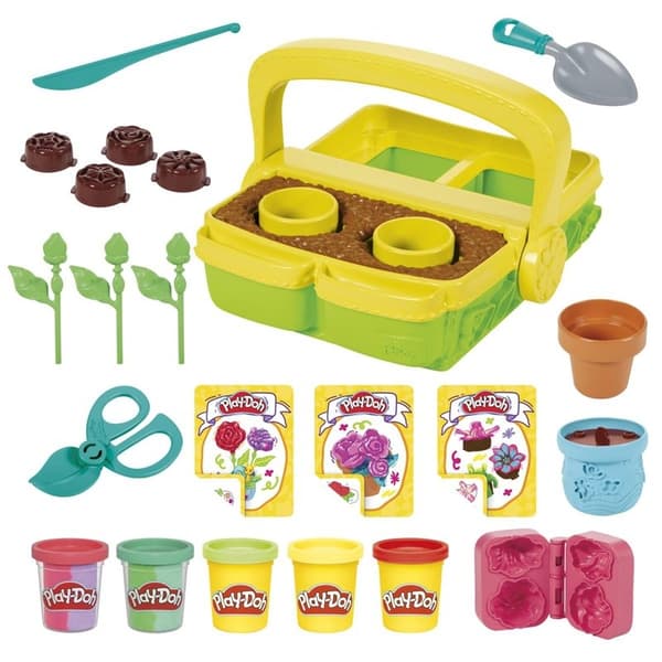 PLAY-DOH Blooming Flowers -leikkisetti