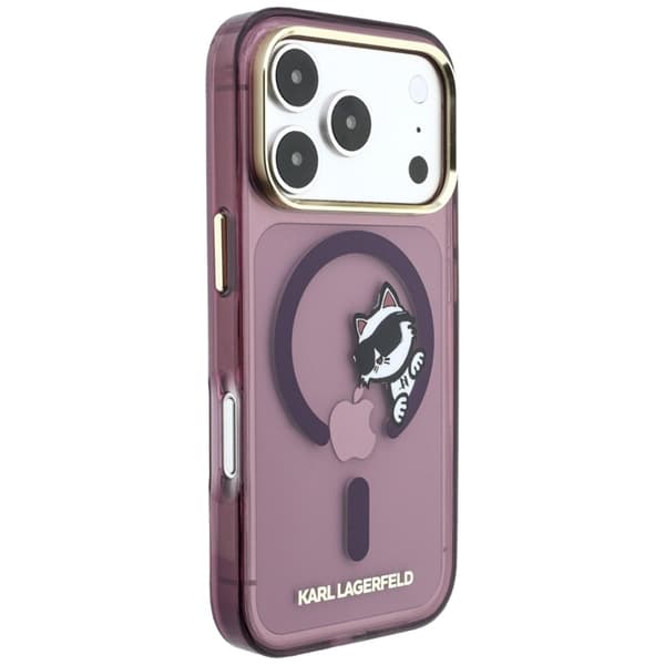 Karl Lagerfeld Mobilskal För iPhone 18 Pro Max/17 Pro Max Magsafe Peekaboo Logo