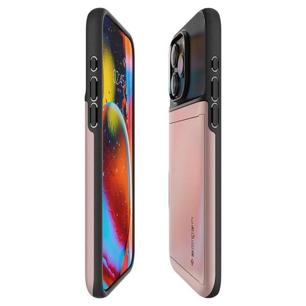Spigen Mobilskal till iPhone 15 Pro Max Slim Armor CS - Rosa