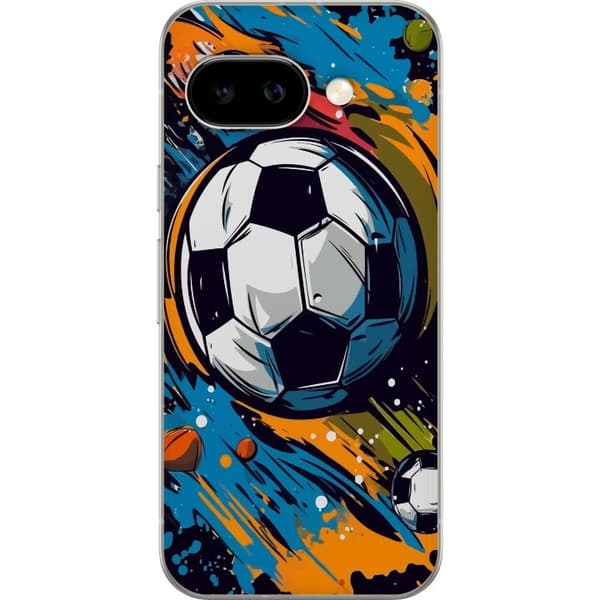 Mobilskal till Google Pixel 9a med Fotbollar