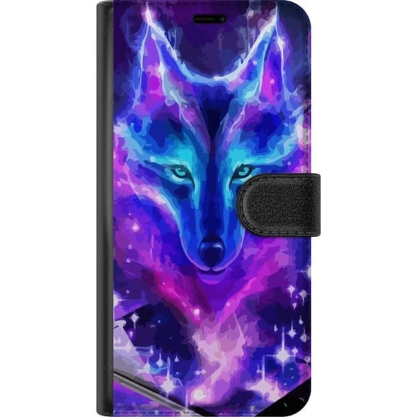 Pung Taske til Google Pixel 9 med Neon Wolf