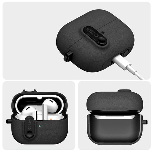 Tech-Protect Galaxy Buds 3/3 FE/3 Pro-etui, slank krog