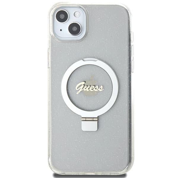 Guess telefontaske til iPhone 14 Plus/15 Plus MagSafe Ringstativ