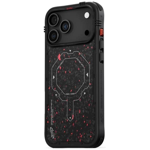 Skinarma telefontaske til iPhone 17 Pro Max MagSafe Vector - sort