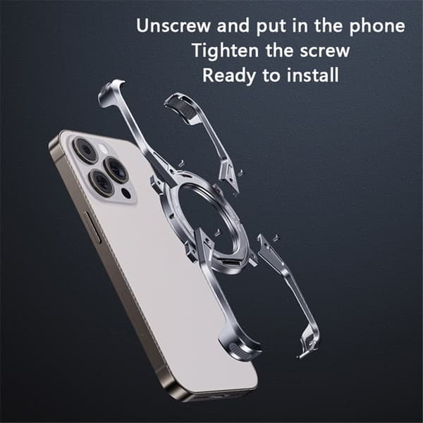 Mobilskal till iPhone 15 Pro Max Bumper Frameless