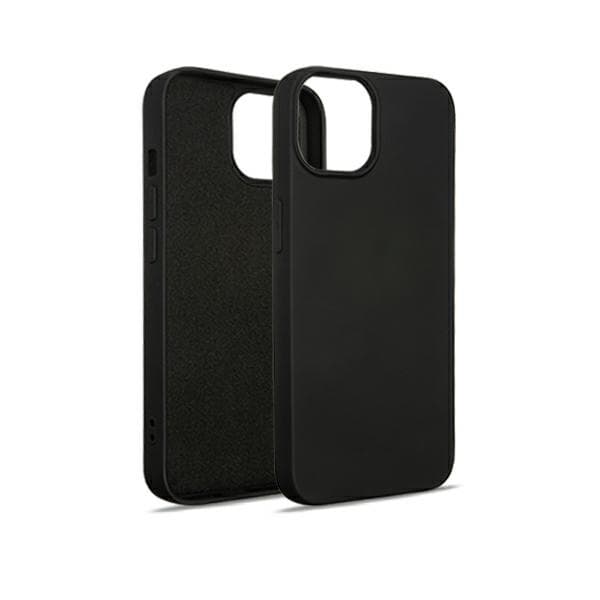 Beline iPhone 15 silikonikuori - musta