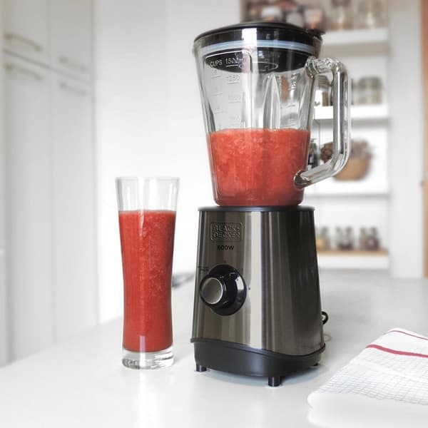 BLACK+DECK Mixer 800W børstet stål