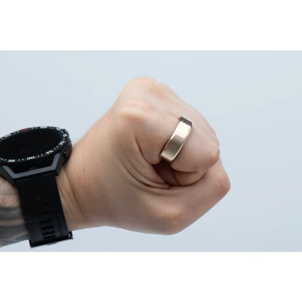 Smart Ring Med Laddningsbox  - Storlek 10 (19.8mm)  - Guld