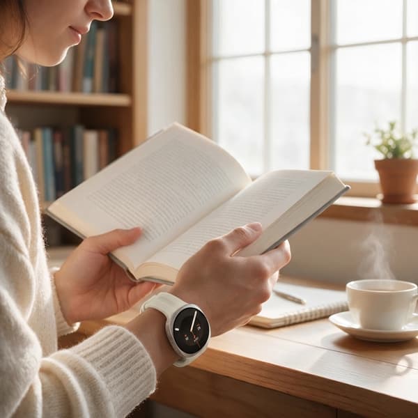 Tech-Protect Armbånd Til Galaxy Watch 8/9/Classic Silikone Evo - Starlight