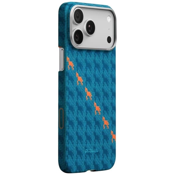 PITAKA Mobilskal För iPhone 17 Pro Max MagSafe Happiness Rides Edge