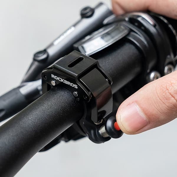 Rockbros Cykel Ring klocka Form C - Svart