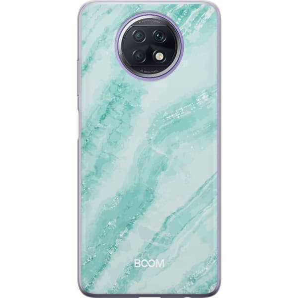 Telefontaske til Xiaomi Redmi Note 9T med Mint Marmor