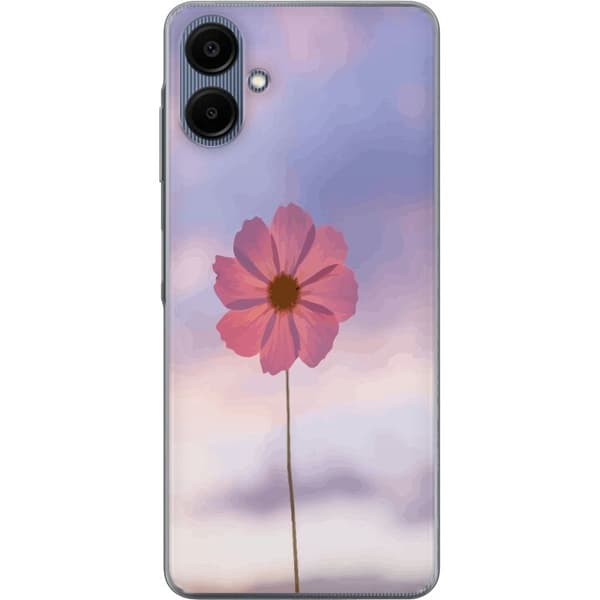 Mobilskal till Samsung Galaxy A06 med Rosa blomma
