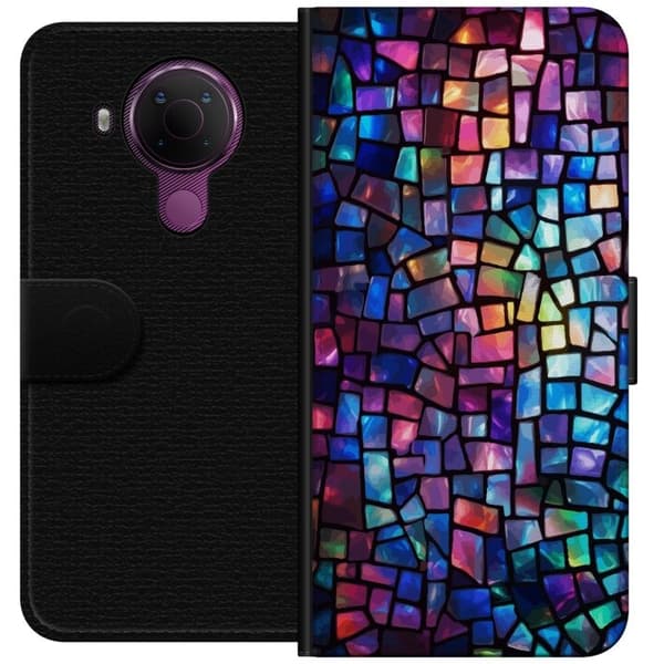 Plånboksfodral till Nokia 5.4 med Disco