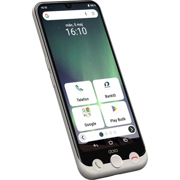 Doro Smartphone A31 4G Aurora Button  - Svart