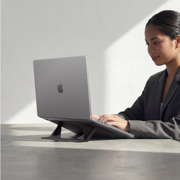 Spigen Laptopstativ Slimfold LD201-S6 - Rymdgrå