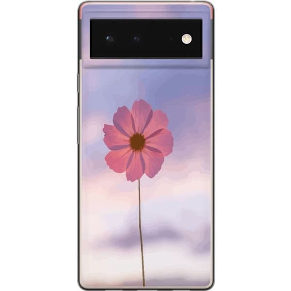 Mobilskal till Google Pixel 6 med Rosa blomma
