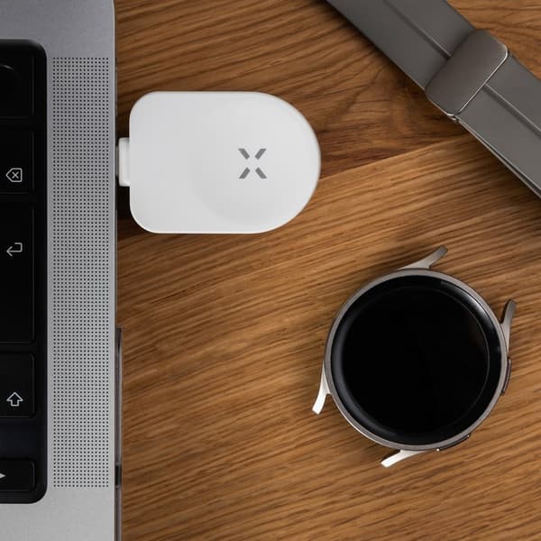 FIXED 3i1 Trådløs Ladestation til Samsung Hvid