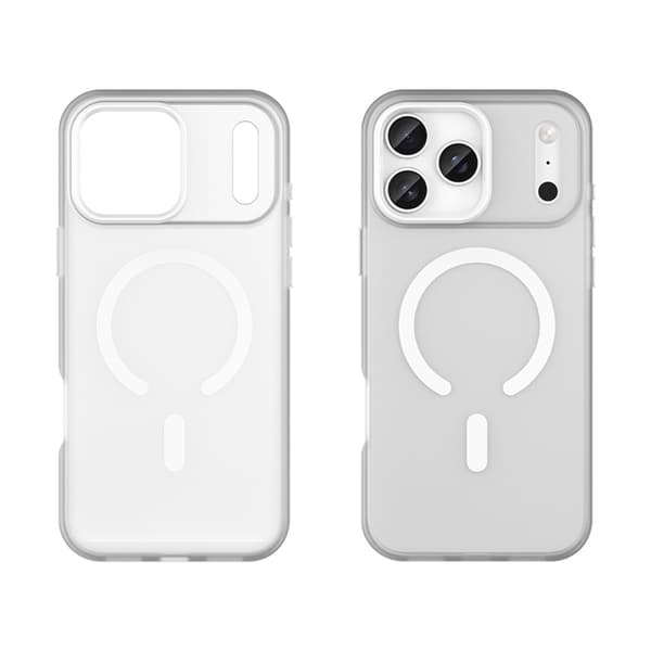 Mobilskal till iPhone 17 Pro MagSafe Abrasive - Matte Vit