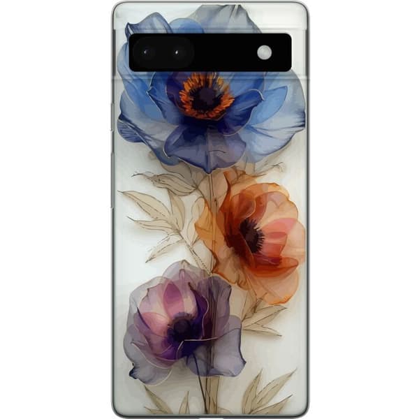 Mobilskal till Google Pixel 6a med Silkesblommor