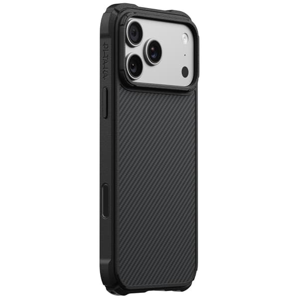 PITAKA Mobilcover Til iPhone 18 Pro/17 Pro Magsafe Cairn - Sort/Grå
