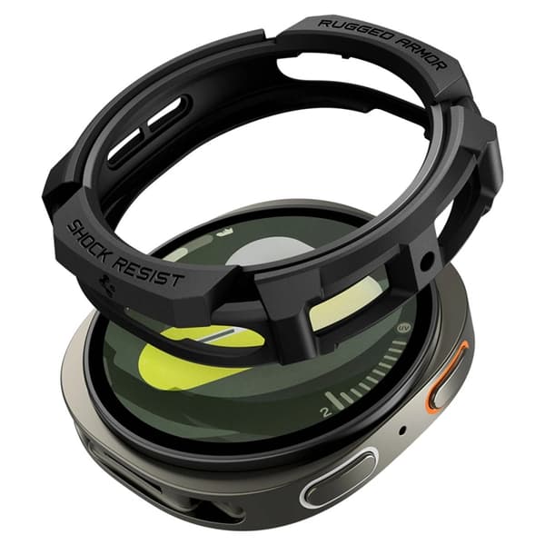 Spigen Galaxy Watch 8 (40mm) Etui Rugged Armor - Sort