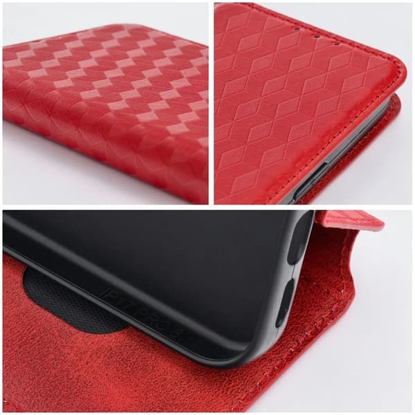 Plånboksfodral För Galaxy S26 Plus Cubic - Röd