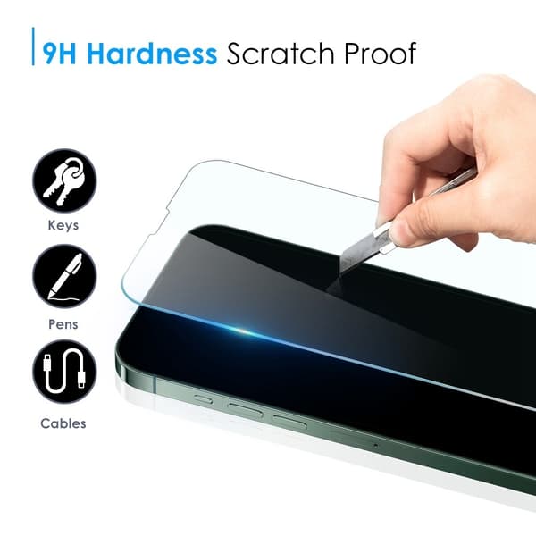 [2-PACK] Härdat Glas Skärmskydd iPhone 14 Pro Max - Clear