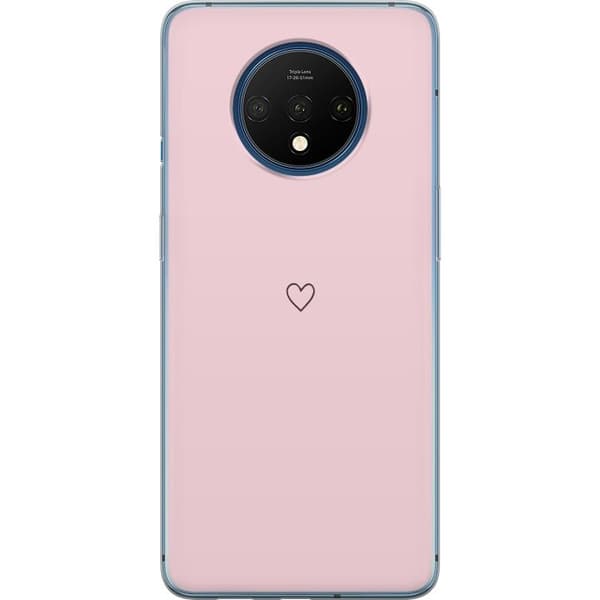 Taske til OnePlus 7T med lille hjerte