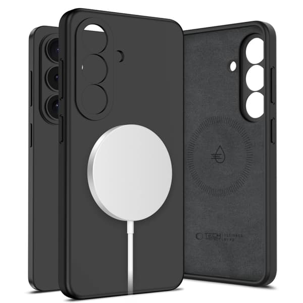 Tech-Protect Telefontaske Til Galaxy S26 Magsafe Silikone - Sort