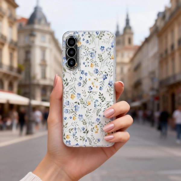 Tech-Protect Mobilskal För Galaxy A57 5G Flexair - Spring Flowers