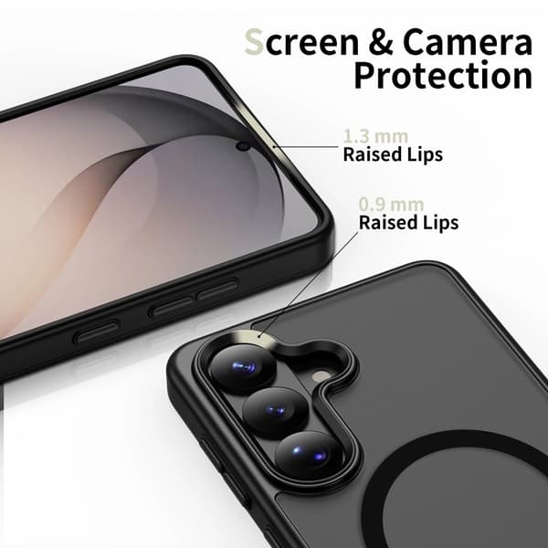 Tech-Protect Telefontaske Til Galaxy S26 Plus Magsafe Magmat - Mat Sort