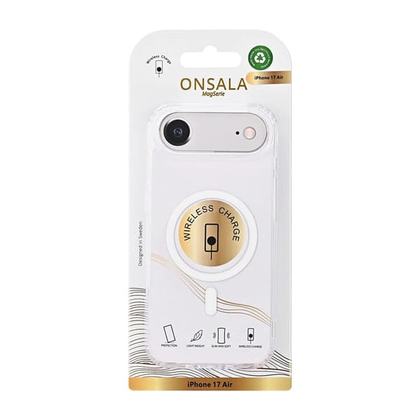 ONSALA Mobilskal till iPhone Air MagSafe - Transparent
