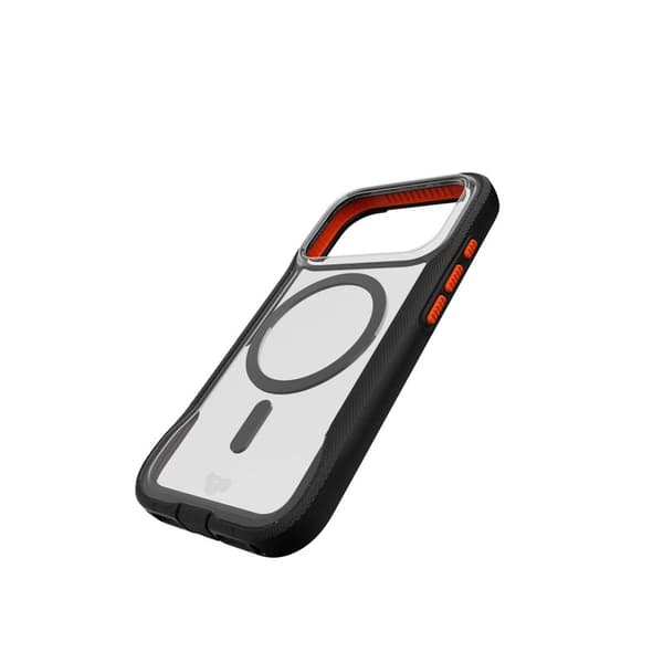 Tech21 Evo Pro MagSafe med håndrem Apple iPhone 17 Pro Gennemsigtig/Sort
