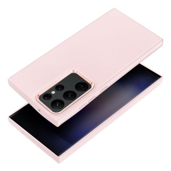Telefontaske til Galaxy S23 Ultra Frame - Lyserød