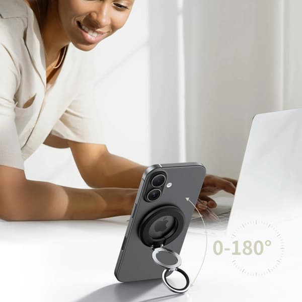 Tech-Protect Magsafe Magnetisk Telefonringeholder - Sort