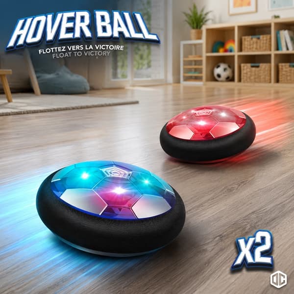 Original Cup Hover Ball Svävande Fotboll 2-pack