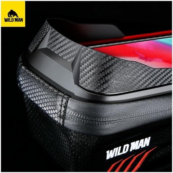 WILDMAN E12X Cykelramväska - Svart