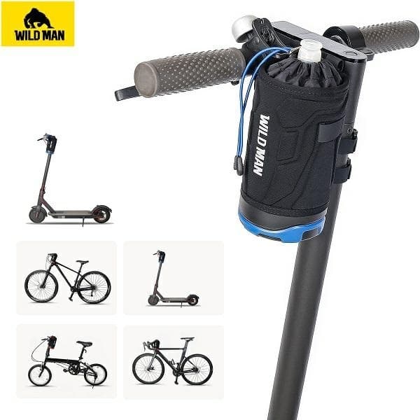 WILDMAN R1 Cykelsteltaske - Sort/Grå
