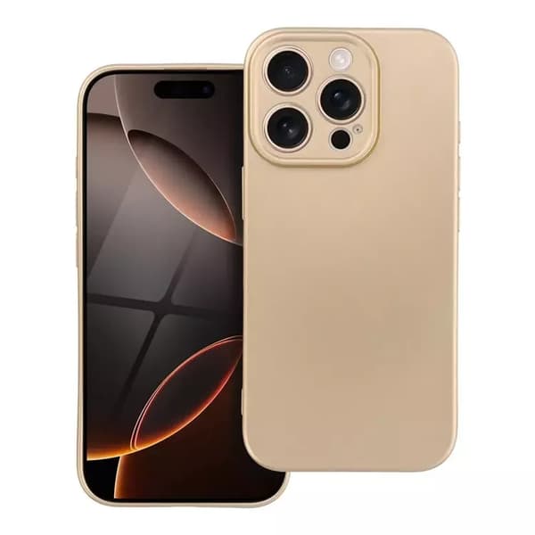 Telefontaske til iPhone 16 Pro Max Metallic - Guld