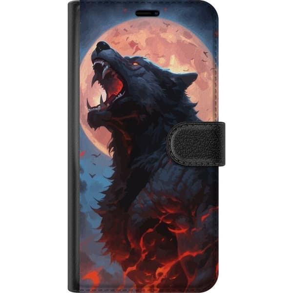 Pung taske til Google Pixel 9 med Howling Wolf