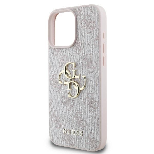 Guess Mobilskal till iPhone 16 Pro 4G Big Logo - Rosa