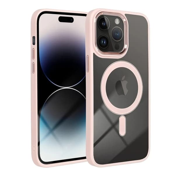 Mobilskal till iPhone 16 Pro Max Magsafe Color Edge - Rosa
