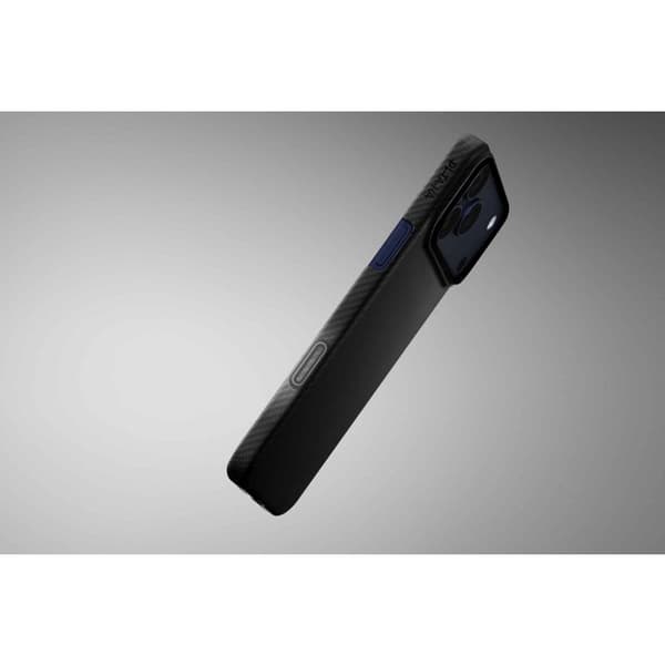 Pitaka Edge MagSafe -kuori iPhone 17 Pro Max musta/harmaa